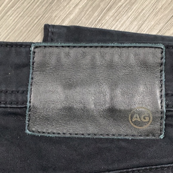 Ag Adriano Goldschmied “The Everett Slim Straight” Black Stretch 5 Pkt Style - Picture 3 of 10